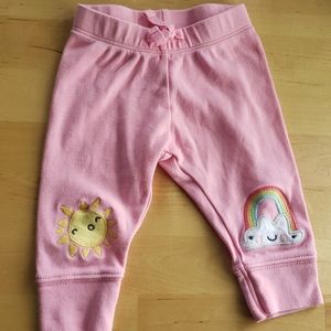 🍼B1G1 FREE Baby Pants Rainbow Sun 3-6 Months